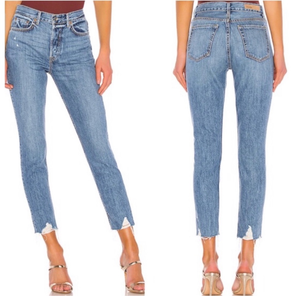 Grlfrnd Karolina Skinny Jeans Forget Me Never size 24